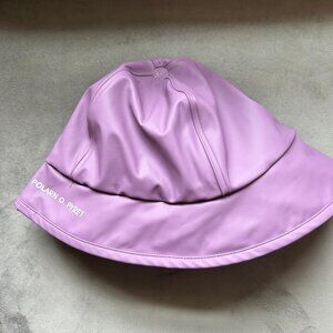 Polarn O Pyret Kids North Eastern Rain Hat, Purple